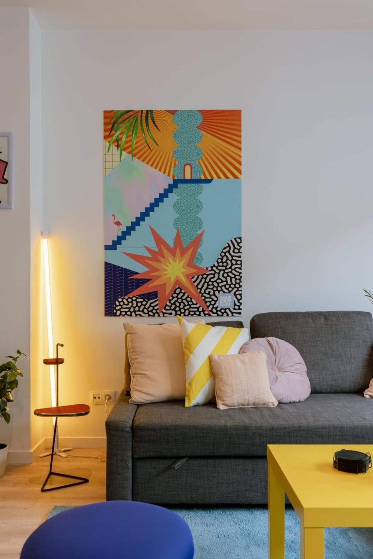 Colorful Pop Apartment In The Heart Of アントウェルペン エクステリア 写真
